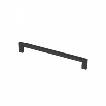 Ручка меб. скоба мет. MUSE 192 черный матовый, AKS фотография