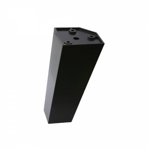 Опора меб. пласт. В-17 h120 черный AKS_1
