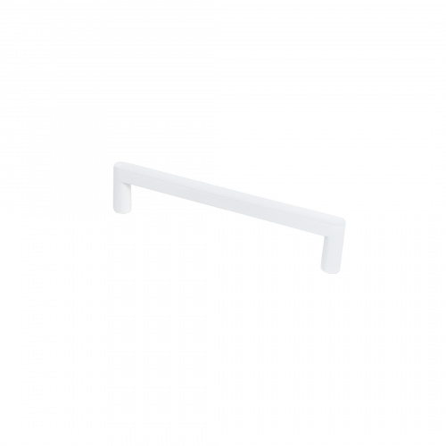 Ручка меб. скоба мет. URBAN 128 белый муар, AKS_3