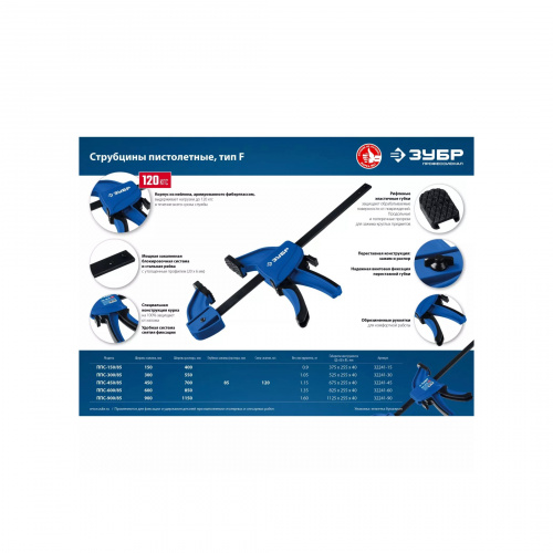 Струбцина пистолетная 150*85 ПС ЗУБР_2