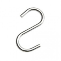 Крючок на трубу d25 (к-т 5шт), хром AKS фотография