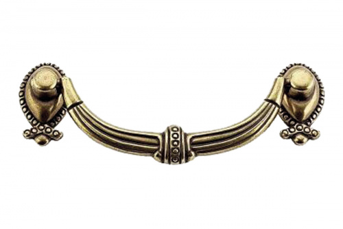 Ручка меб. скоба мет. FLY 96 старое золото AKS_1