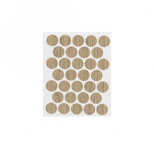 Заглушка самоприлипающая к эксцентрику дуб галифакс (PC 2136) (1л=32шт) Pacific_3