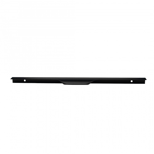 Ручка меб. накладная алюм. LINEA 320/397 черный матовый, AKS_5