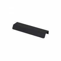 Ручка меб. накладная алюм. GEOS 128/150 черный матовый, AKS фотография