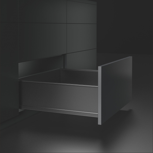 Комплект ультратонких боковин Qtype Evolution L-400 H=148 графит ДСП16мм_4