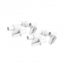 Держатель для сушки MOUNT, белый холодный AKS (1уп - 8шт) фотография