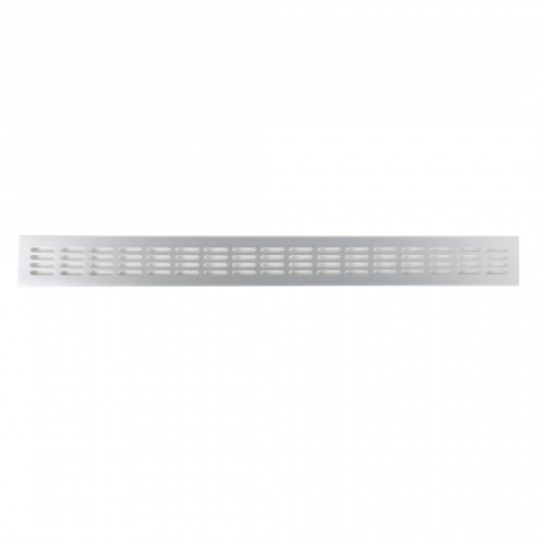 Решетка вентиляционная 600х60мм серебро алюминий AKS _3