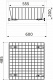 Выдвижная корзина для белья 600 (555*485*200) б/н, графит WIEXPOL_preview_1