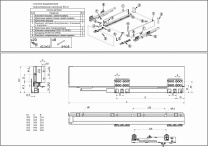 Система ящиков Slimbox Evolution L-450 H=84 белый PUSH TO OPEN ДСП16мм фотография