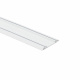 Профиль алюминиевый SENATOR белый глянец направляющая нижн. L-6000 мм АЛЮТЕХ_preview_1
