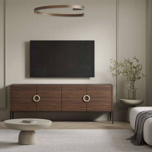 Ручка меб. скоба мет. DAY 96 брашированное золото, AKS_8