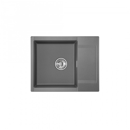 Мойка кварцевая, прямоугольная, GR-6202 Estetica, 620*500мм, графит, Granula_3