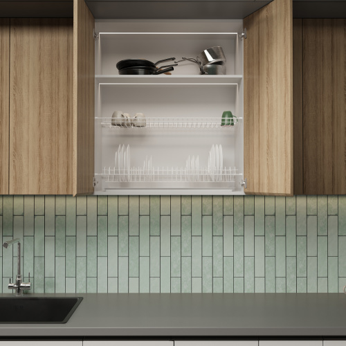 Поддон для сушки 400 MOUNT, белый холодный AKS_4