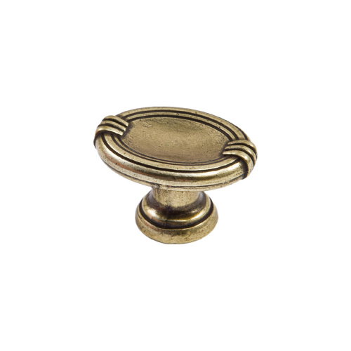 Ручка меб. кнопка мет. DGG32 старое золото AKS_1