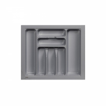 Лоток для столовых приборов 600 BASIC 540*485, серый AKS фотография