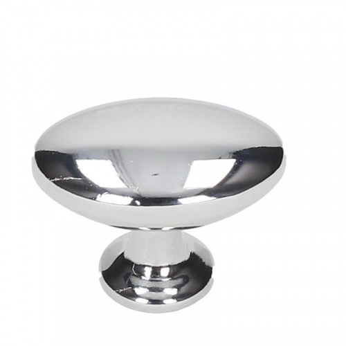 Ручка меб. кнопка мет. GP09 хром, AKS_1