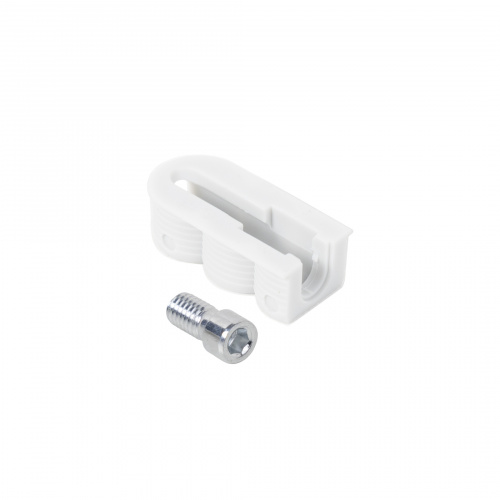 Стяжка Genifix Neo с винтом М6,0*8, белая (уп/ 10 шт) AKS_3