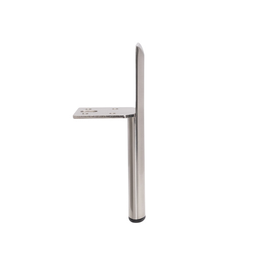 Опора меб. мет. KLEO h130 для пуфов инокс AKS_4