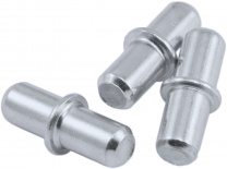 Полкодержатель металлический duplo 5,0*16 для корпусных полок (1уп.=5тыс.шт) AKS фотография