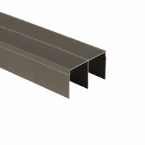 Профиль алюминиевый SENATOR шампань направляющая верхн. L-6000 мм АЛЮТЕХ фотография