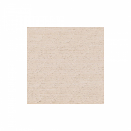 Заглушка самоприлипающая к эксцентрику берёза натуральная (20224) FOLMAG (лист-28шт.)_1