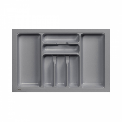 Лоток для столовых приборов 700 BASIC 640*430, серый AKS_1