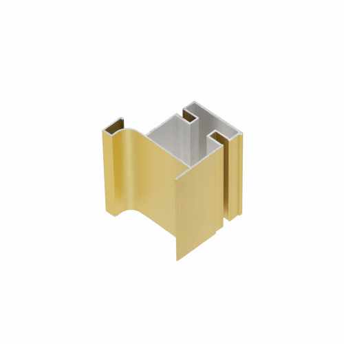 Профиль алюм. GOLA-16 вертикальный боковой 5,4 м матовое золото AKS_1