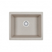 Мойка кварц, прямоугольная, 5551, 550*460мм, пирит, под столешницу, Granula фотография