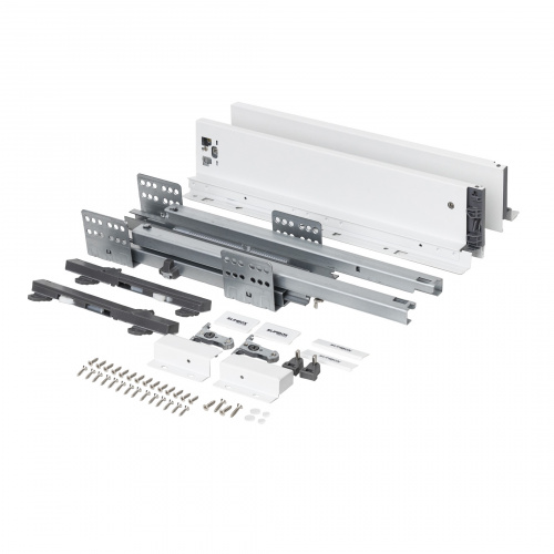 Система ящиков Slimbox Evolution L-300 H=84 белый PUSH TO OPEN ДСП16мм_4