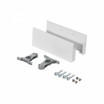 Держатель передней стенки внутреннего ящика H=84 Slimbox Evolution белый