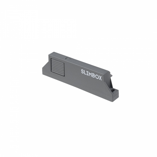 Ручка с поводком внутреннего ящика Slimbox 8,5-16мм графит_1