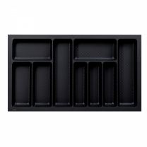 Лоток для столовых приборов 900 PIXEL 830*485, черный AKS