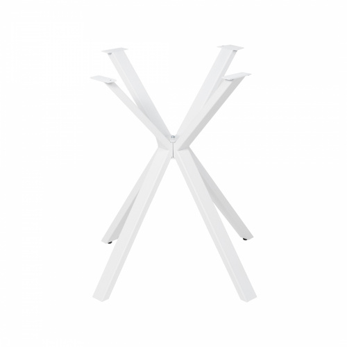 Подстолье VECTOR h714 под круглую столешницу, белый муар AKS_1