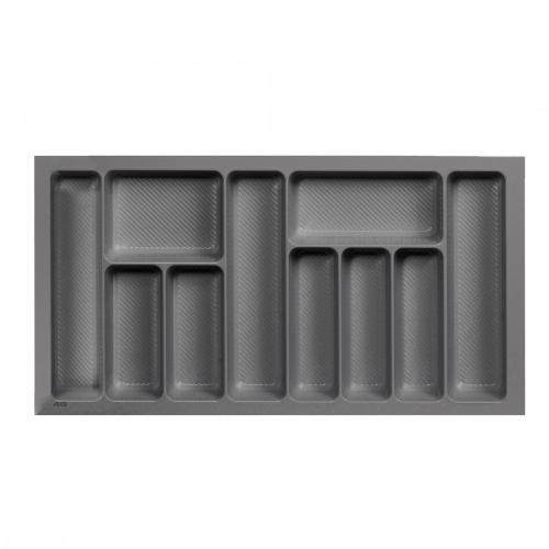 Лоток для столовых приборов 900 LINER 830*430, серый AKS_1