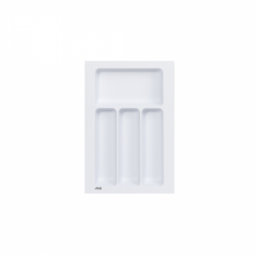 Лоток для столовых приборов 400 PIXEL 315*485, белый AKS_1