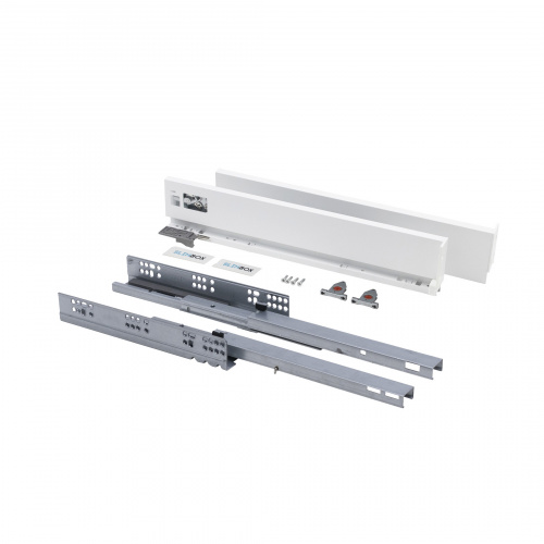Система ящиков Slimbox AKS L-300 H=90 белый PUSH TO OPEN ДСП16мм_3