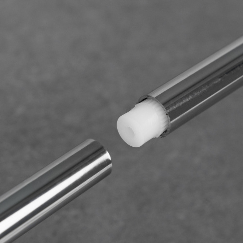 Соединитель пластиковый трубы d16 белый Gridli_3