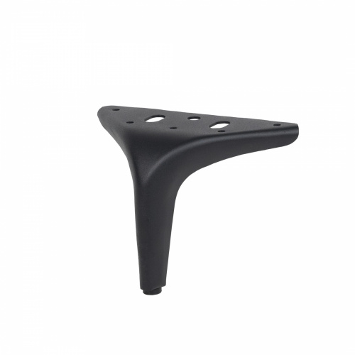 Опора меб. мет. DELI h150 угловая черный муар AKS_1