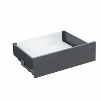 Система ящиков Slimbox Evolution L-300 H=116 графит PUSH TO OPEN ДСП16мм фотография