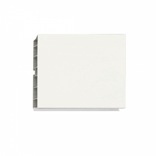 Цоколь мебельный ПВХ h=100 алебастр белый L=4000мм, РФ_1