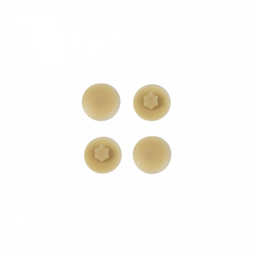 Заглушка пластик к конфирматам дуб сонома (43) PL (упак.-1тыс.шт.)_1