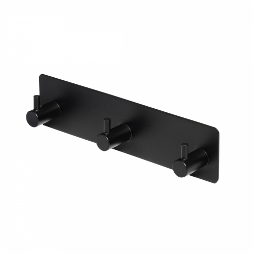 Вешалка меб. трехрожковая мет. PLAY черный AKS_1