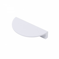 Ручка полукруг белый 64/95 мм фотография