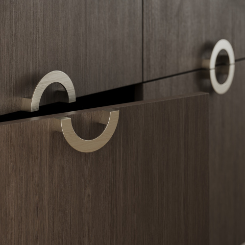 Ручка меб. скоба мет. COSMO 96 брашированное золото, AKS_7