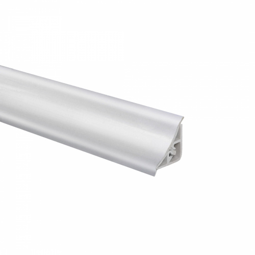 Плинтус ПВХ для столешницы алюминий (M 013) AKS (1шт=3м.п.)_1