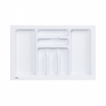 Лоток для столовых приборов 700 BASIC 640*430, белый AKS фотография