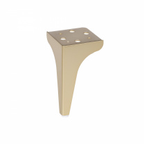 Опора меб. мет. STELLAR h150 угловая матовое золото AKS фотография