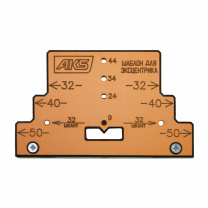 Шаблон для разметки и присадки под эксцентрики AKS фотография