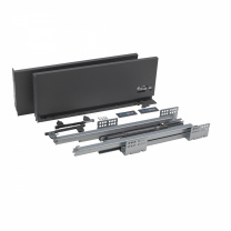 Система ящиков Slimbox AKS L-450 H=175 графит SOFT CLOSE ДСП 16мм фотография